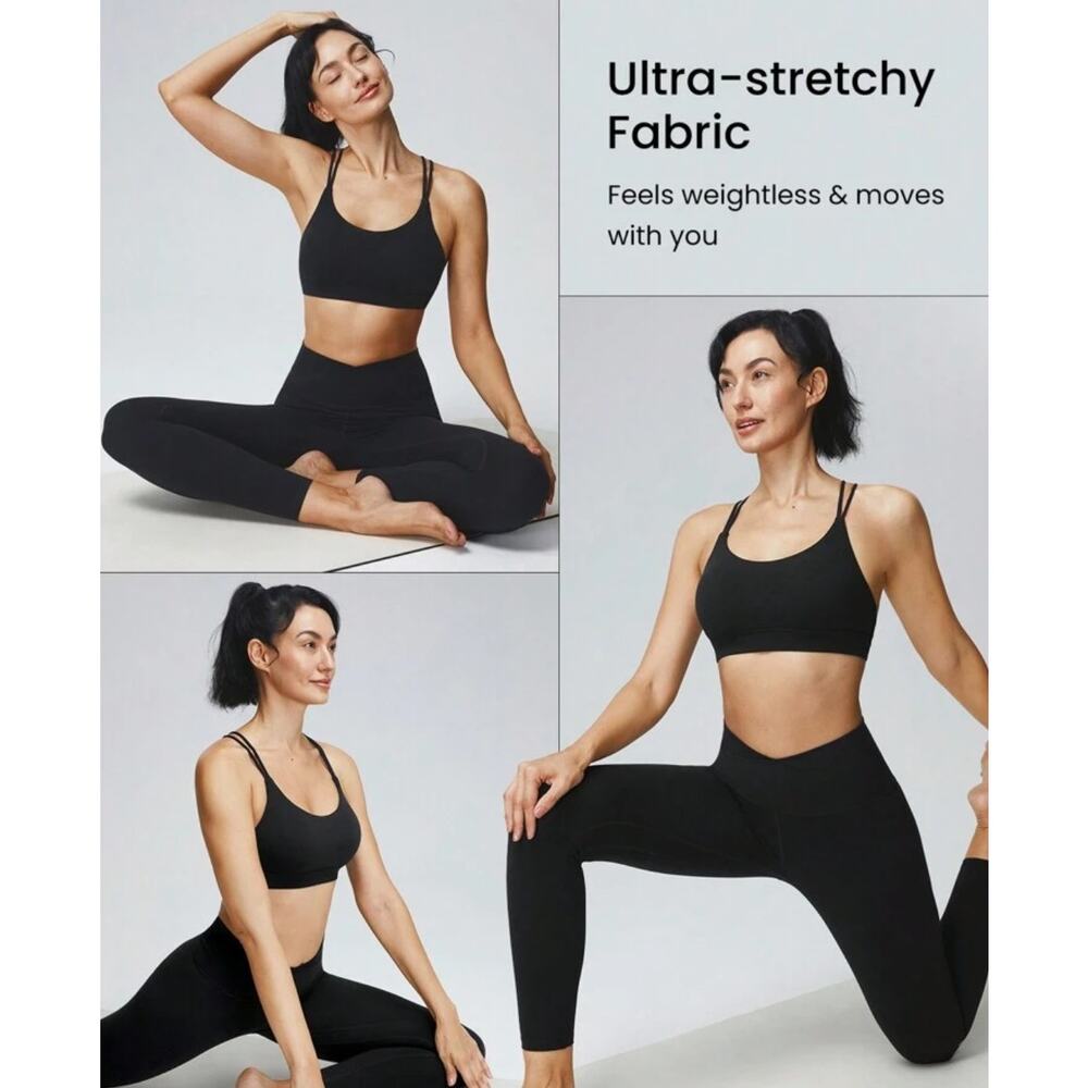 NWT Shein Glowmode Women's Leggings Black SzL